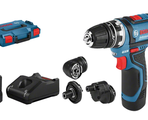 Kit GSR 12V-15 FC Full Set 4 accesorios + 2x 2,0Ah + GAL 12V-40