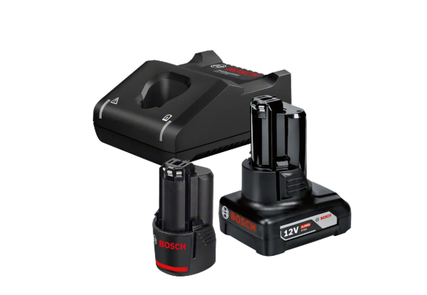 Power Set 1x 12V 2,0Ah + 1x 12V 4,0Ah + GAL 12V-40