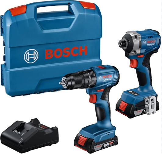 Combo 2 herramientas 18V GSB 18V-45 + GDR 18V-215