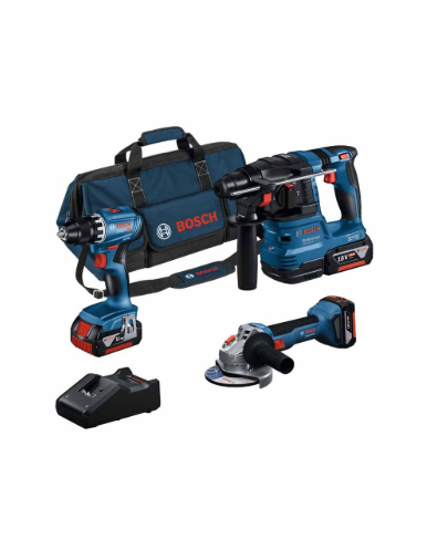 Combo 2 herramientas 18V GSR 18V-45 + GWS 18V-8